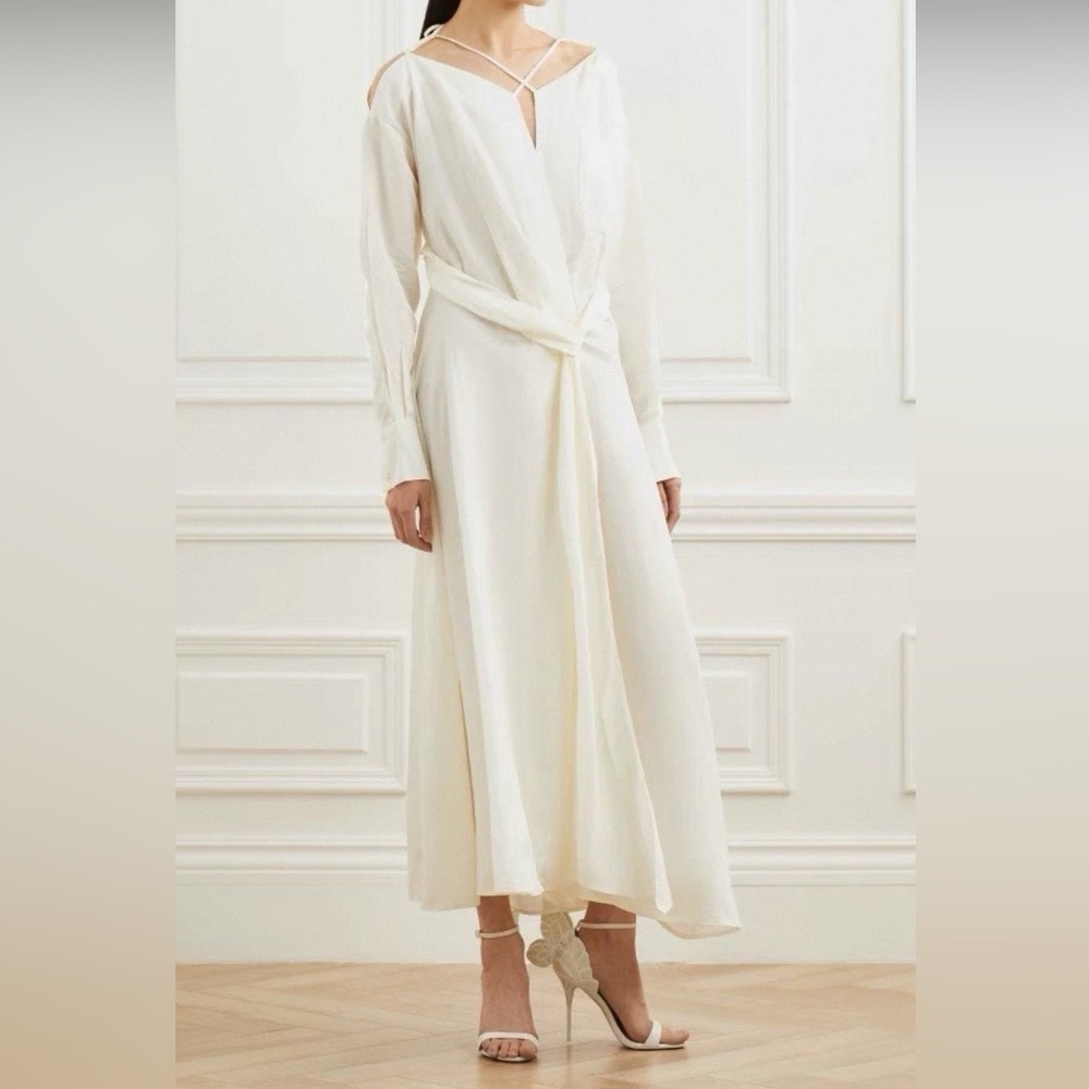 Cult Gaia Willa Dress in White